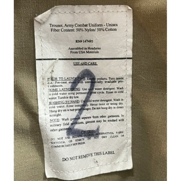 Tru-Spec Army Combat Uniform, Utility Pants Trousers Camouflage Unisex Pants EUC - Picture 12 of 12